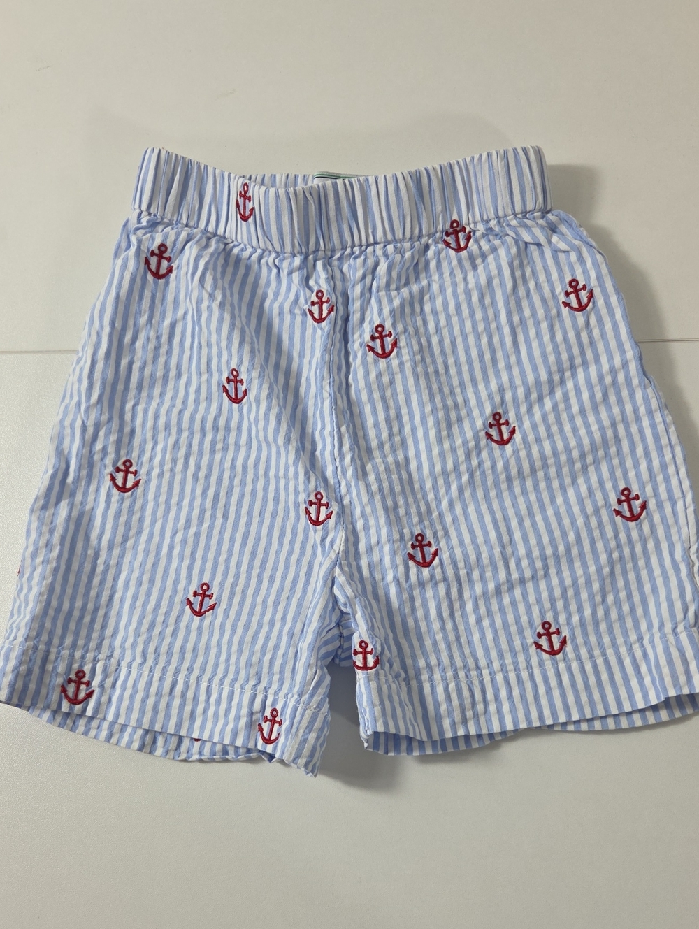 CPC Childrenswear 100% Cotton Boys Nautical Embroidered Shorts Size 2T